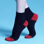 Custom logo, design black Dress Socks for Women
