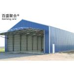Q235B / Q345B Low Carbon Steel Prefabricated Metal Buildings Prefab Steel Frame