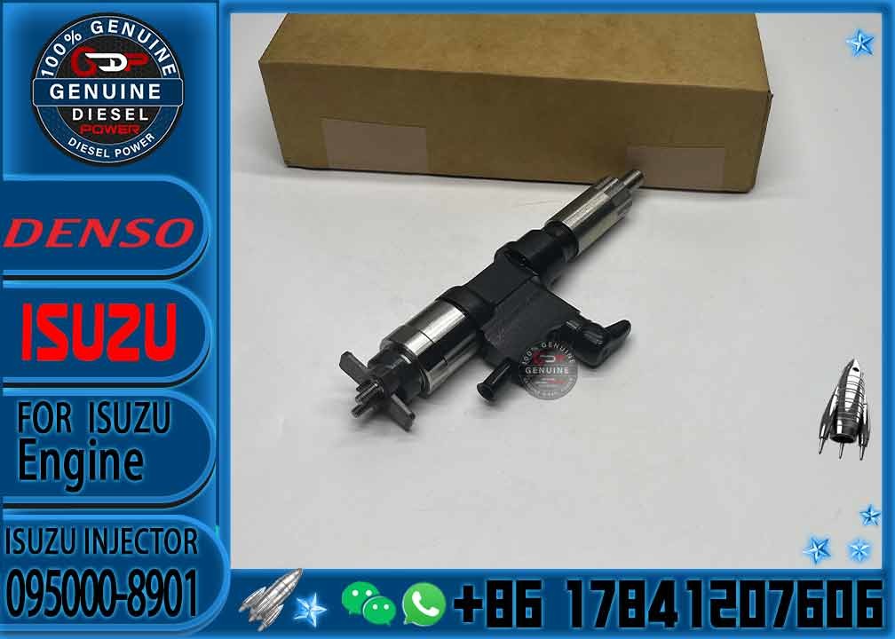 Original Common Rail Injector 095000-8901 Diesel Fuel Injector 0950008901 095000 8901 for Isuzu