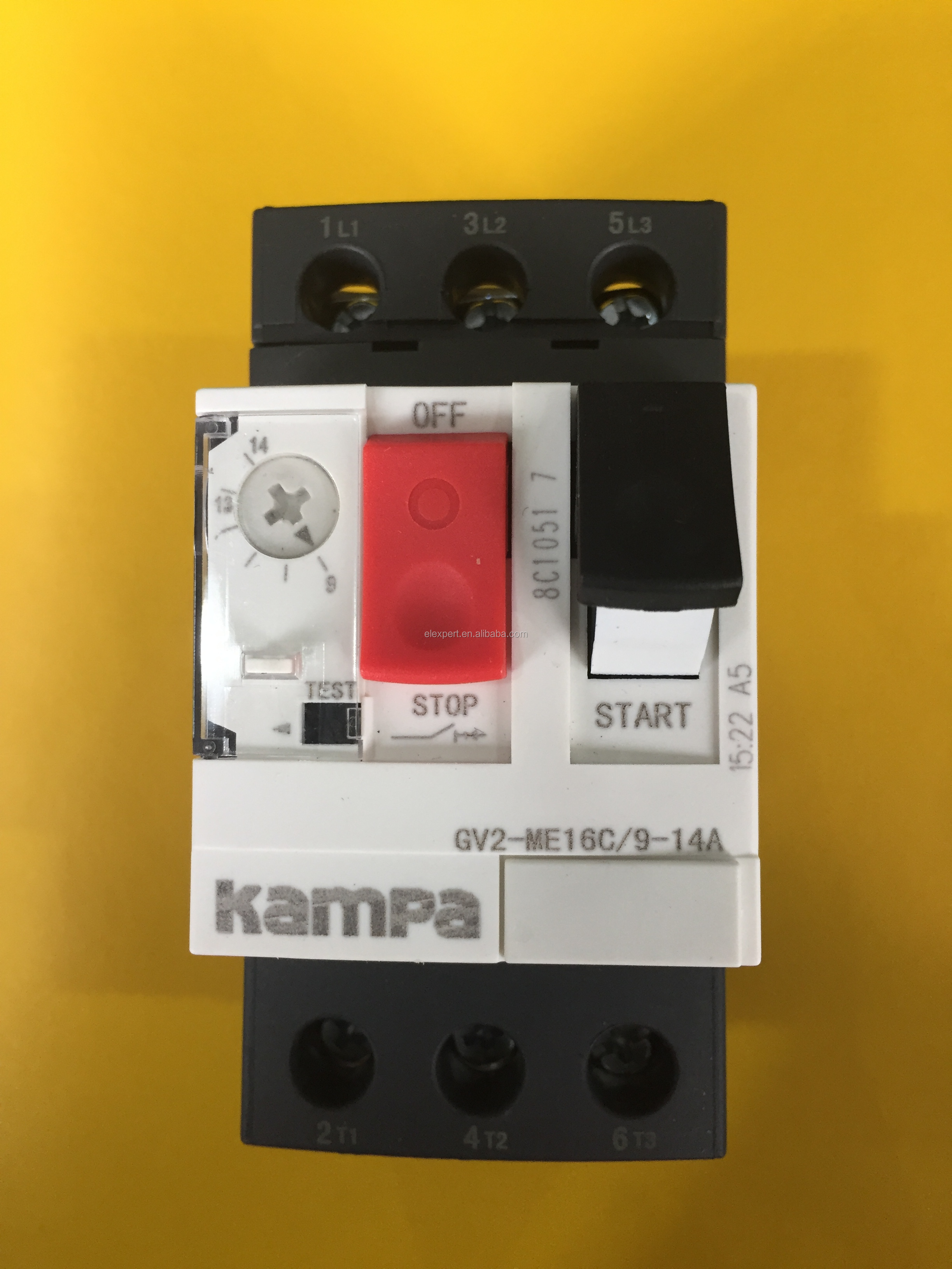 380VAC 3P 40A RCCB for protecting the motor