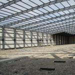 EPS Insulated Roof Cladding Metal Frame Prefaricated Workshop Warehouse