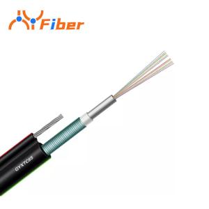 Quality Self Supporting GYXTC8S Figure 8 Fiber Cable Aerial 4-24 Core wholesale