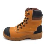 Oil And Water Slip Resistant Boots Industrial Leather Construction Boots With