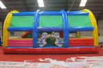 Large City Bounce Jumpers With Tent Fire Retardant Environmental Friendly