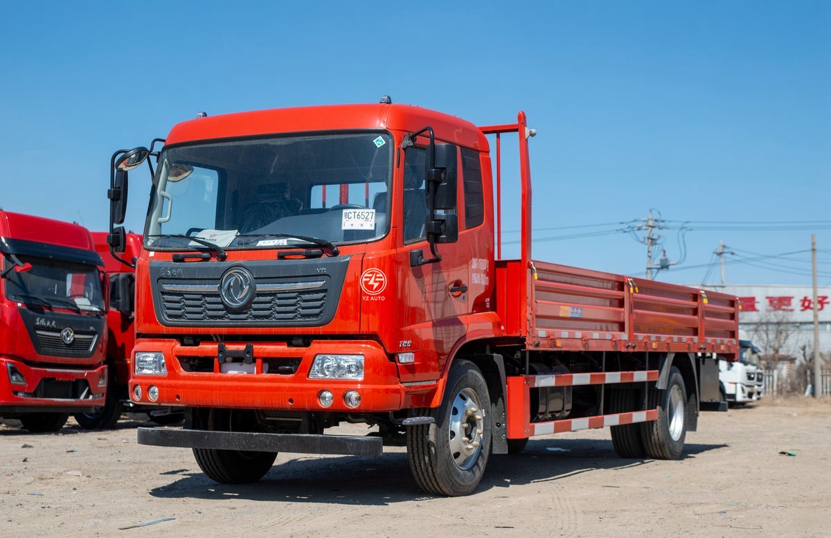 Direct Single Row 4x2 Wheel Slab Type Mini Cargo Truck with EURO 5 Emission Standard