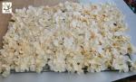 UVG wall decoration flower backdrop in fake hydrangea petals for wedding