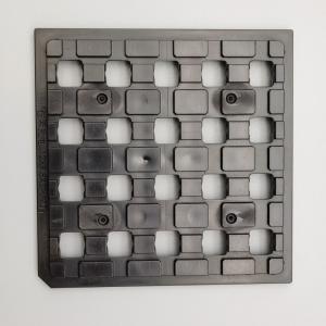 Quality ESD PPE Black Electronic Components Tray High Temperature Resistant wholesale