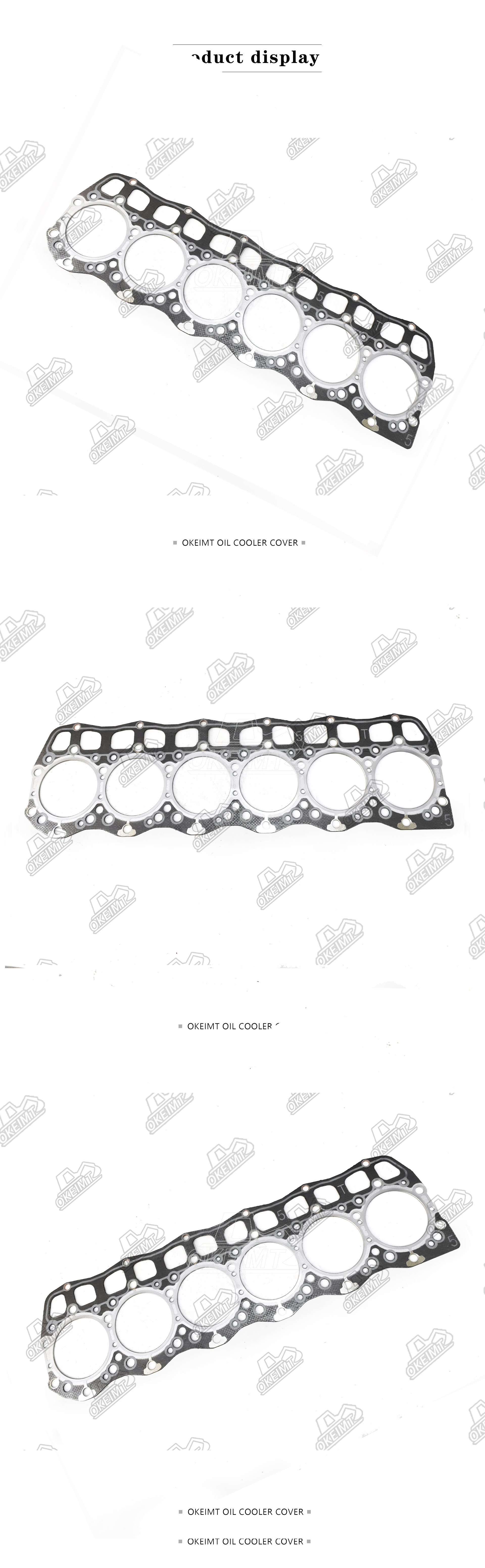 Asbestos Cylinder Head Gasket ME071910 For Mitsubishi 6D15-2AT Engine