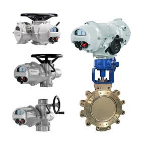 Quality IQ Range Alloy / Steel Electric Actuator With Chinese Brand Butterfly Valve wholesale