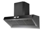 Electric Commercial Range Hood 0.8mm Touch Panel Wall Mount / Island 2400CBM