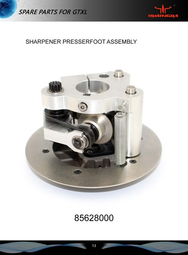 Auto Cutter Part No 41162000 Housing Sharpener Machining ADJ For S-91 Cutter