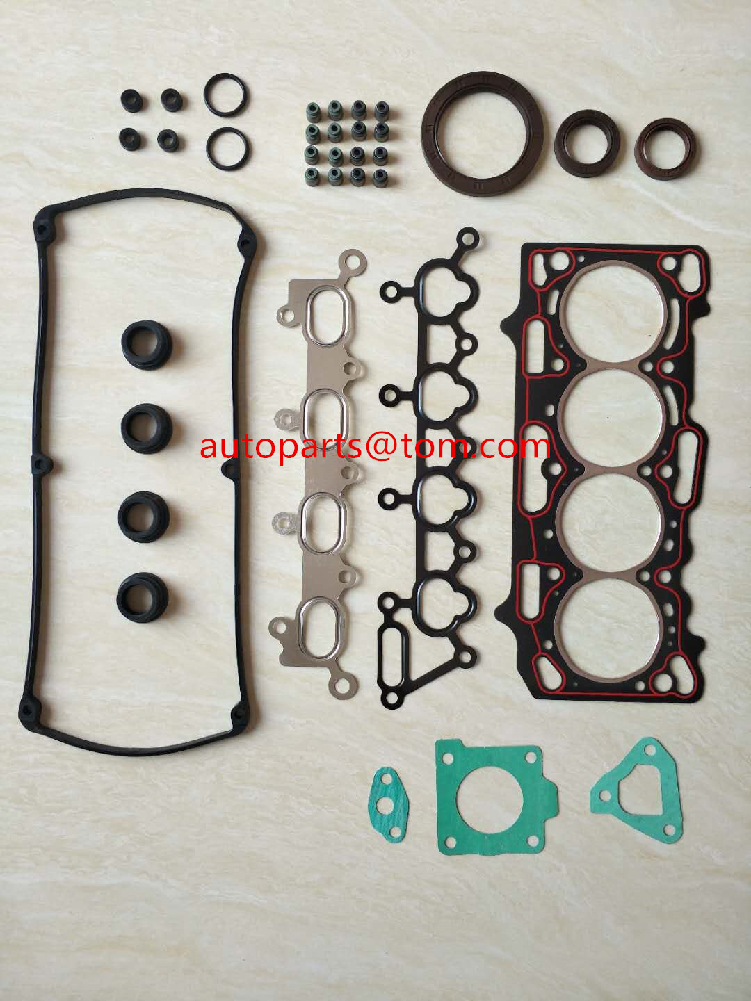 Top quality metal Engine Full Gasket Set for FULL GASKET SET FOR BYD F0