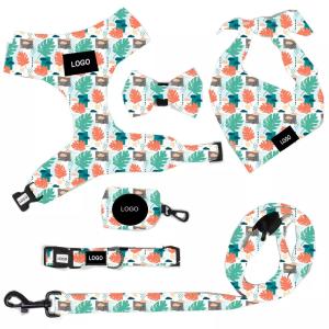 Quality Wholesale Fashion And Popular Printing Pet Supplies Dog Harness Set wholesale