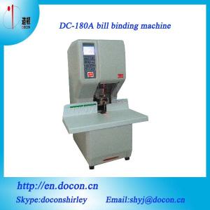 Quality DC-180A automatic bill binding machine wholesale