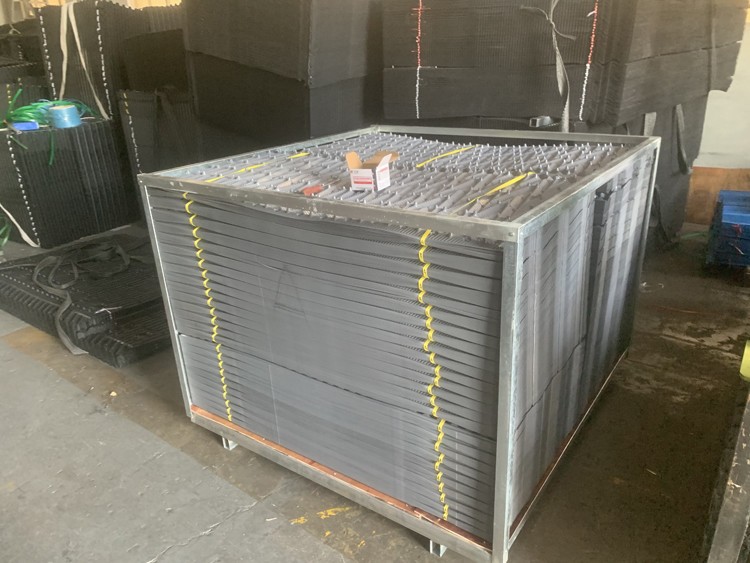 1250X2400mm Water Cooling Tower Infill Hanging Type PVC Sheet 16mm