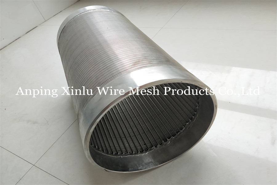 12" Stainless Steel Johnson Wire Filter Screen For Water Well Application