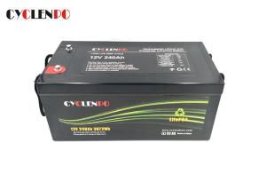 Quality 240ah LiFePO4 RV Battery Against Overcharge Large Capacity Climate Resistance For Solar wholesale