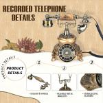 Antique Connectivity Guest Book Phone 10hr Battery Audio Guest Book Wedding
