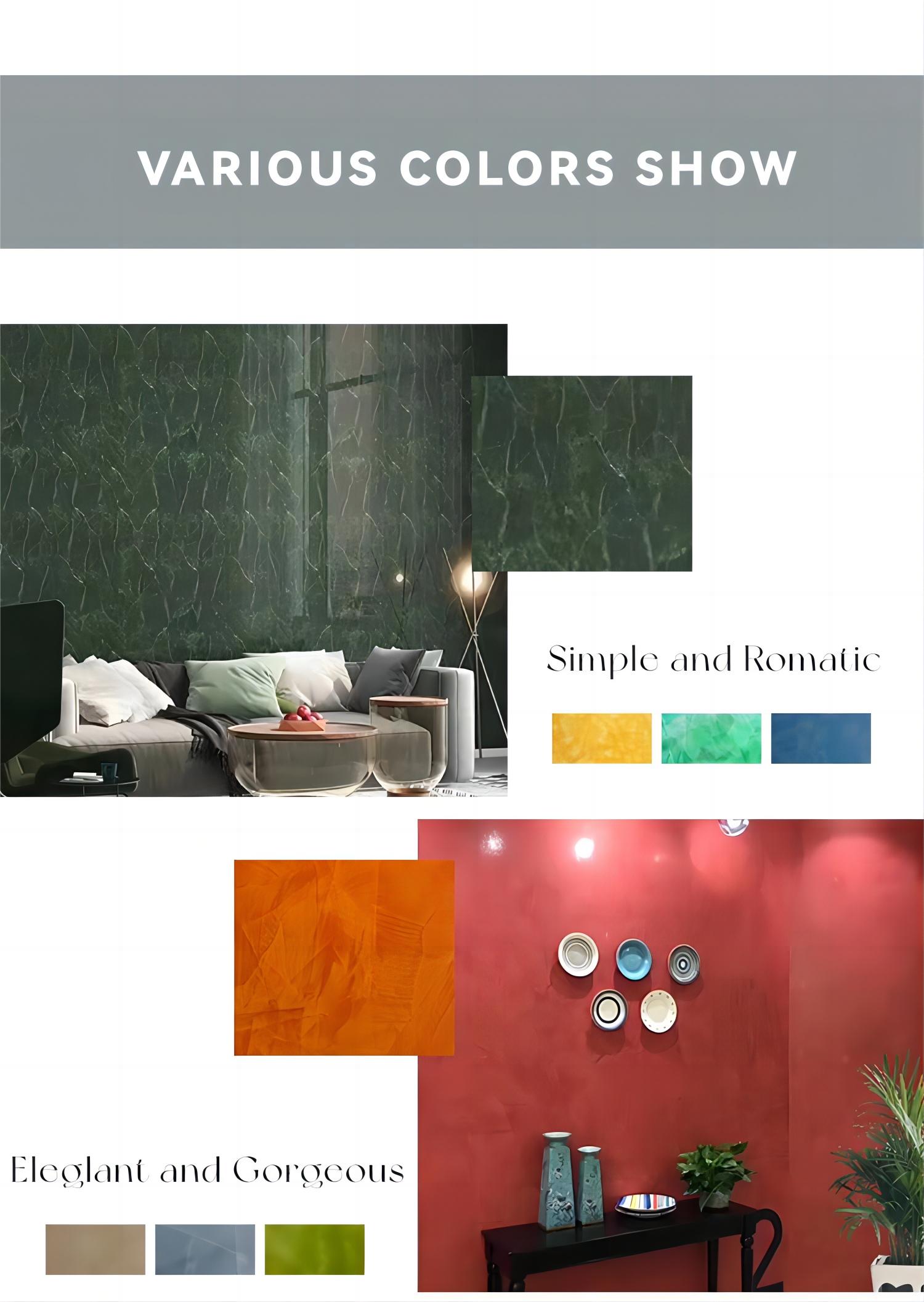 Batch Application Building Coating Thin Stucco Texture Paint for Microcement Surfaces