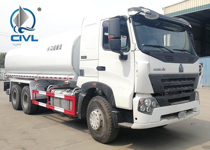 15m3 16m3 18m3 White Color Water Tank Truck ZZ1257M4641W 290hp Howo 6*4