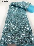 Party Occasion African Multi Color Net Embroidery Tulle Lace Fabric for Wedding