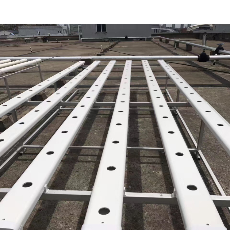 NFT Hydroponic Channel for Growing Vegetables or Fruit in 100x50mm PVC Plastic Pipe