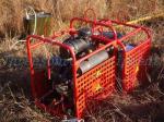 Hydraulic portable drilling rig