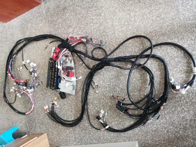 Black Linde MK5 Cab Main Wiring Harness Durable 3573810455 24V