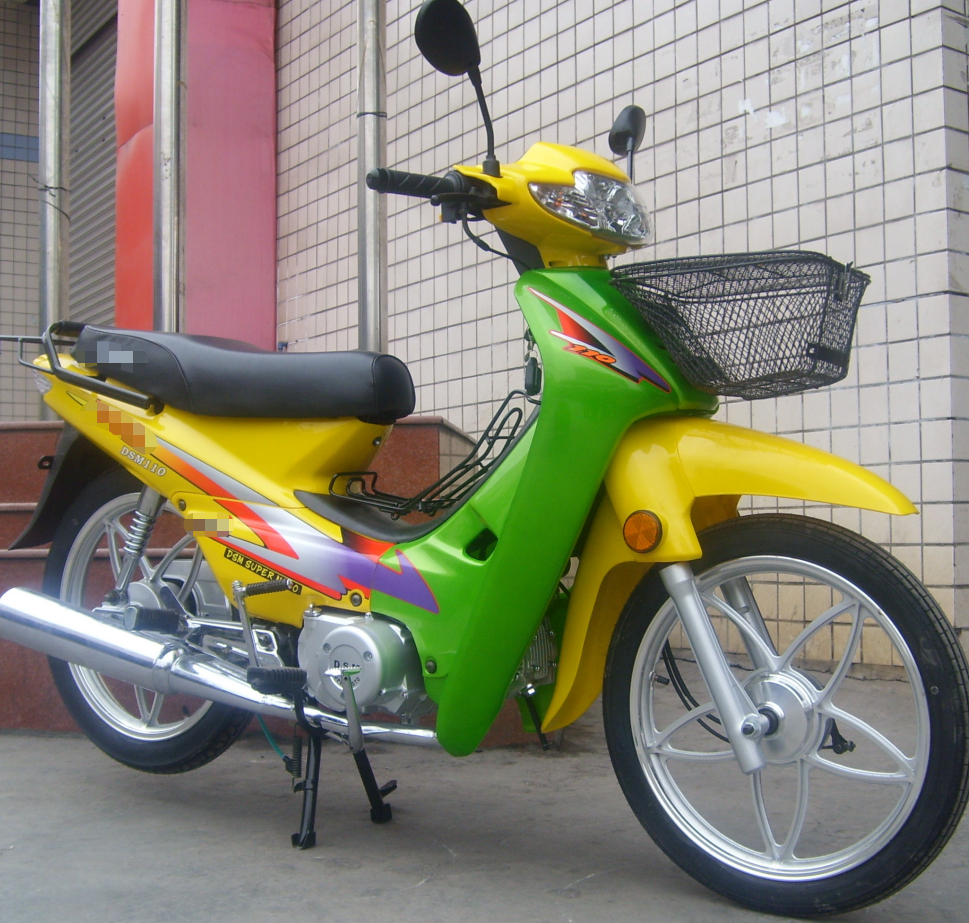 Four stroke factory direct cheap import motor 110cc street legal cub motorcycles for sale
