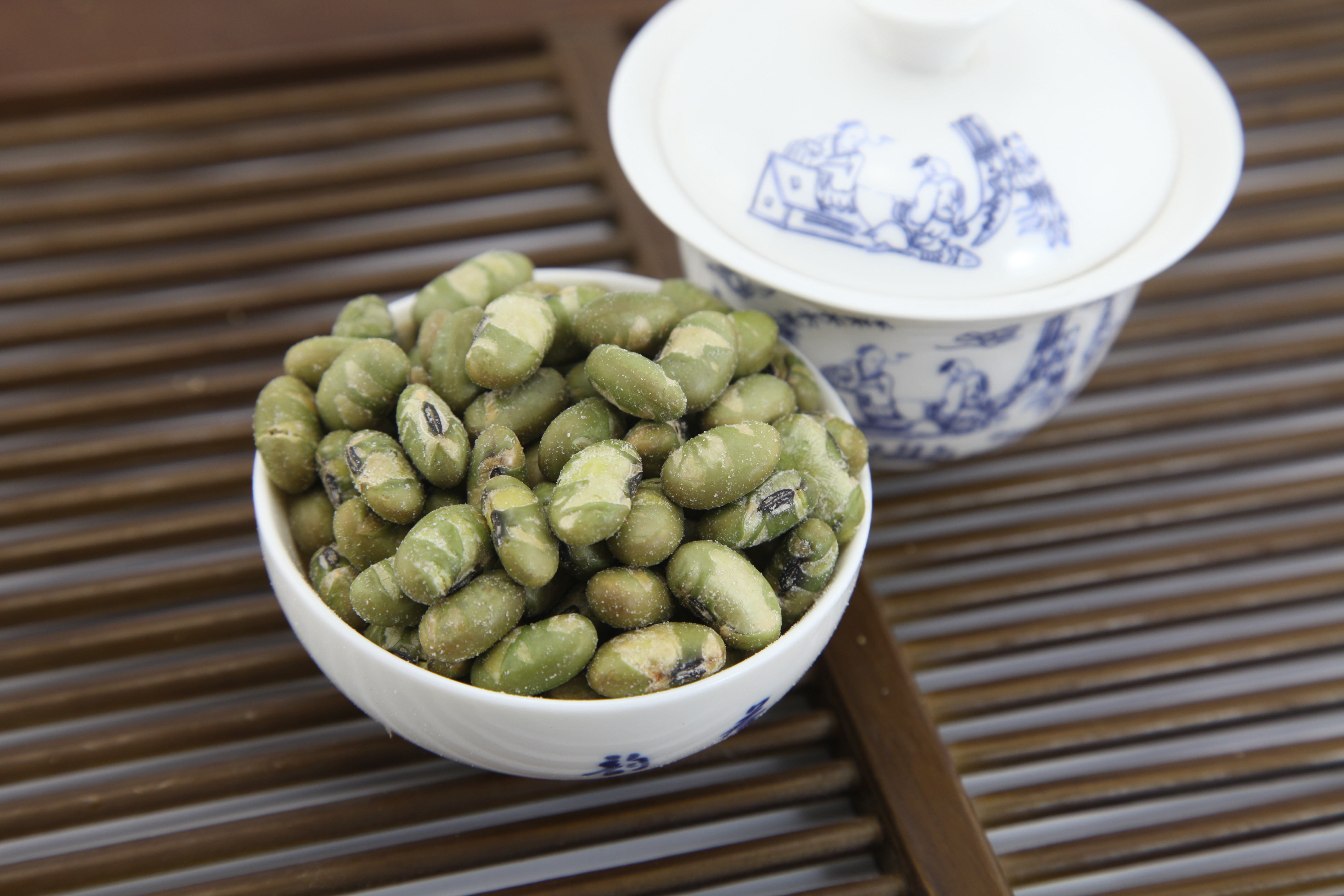 Good Taste Organic Dried Soybeans Salted Flavor Cool / Dry Place Storaging