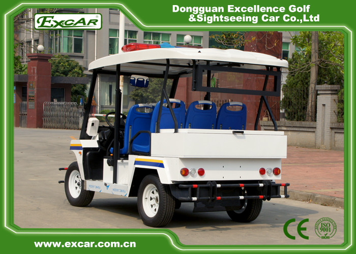 5 Seats Chinese Electric Patrol Car With 48v Trojan Battery