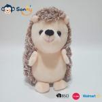Recording Speaking Hedgehog Plush Toy Cute Educational