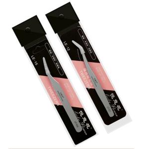 Quality Anti Magnetic Eyelash Volume Tweezers , HRC45 Eyelash Isolation Tweezers wholesale