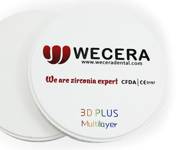 1500µ Sintered Zirconia Blocks for Dental Bridges Crowns Inlays Onlays and
