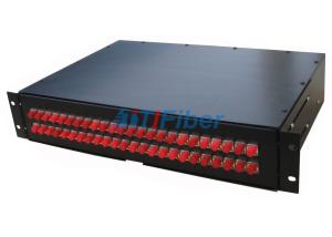 Quality 48 Core Fiber Optic Cable Patch Panel For FC / UPC Optical Fiber Patch Cord wholesale