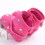 Norht Europe Winter snow warm cotton walking shoes star Newborn toddler baby