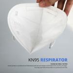 4 Ply Dust Mask N95 Particulate Filter Mask Pm2.5 Protective Respiratory