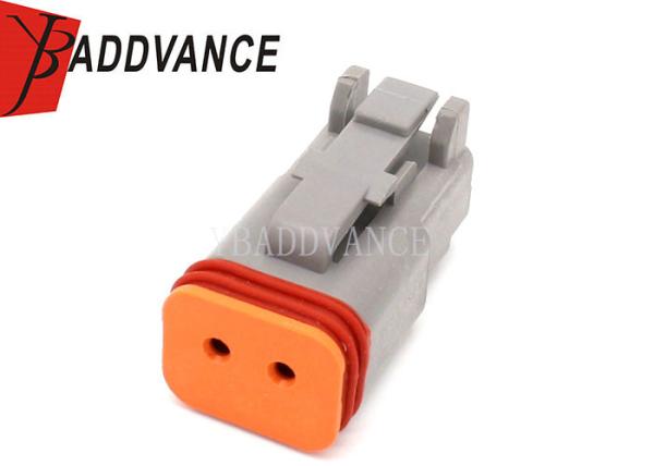 DT Series Deutsch Automotive Connectors / Deutsch 2 Pin Connector DT06-2S AT06