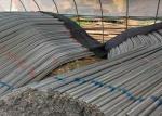 Assembled Solar Greenhouse Steel Pipe Single Tunnel For Seeding / Planting