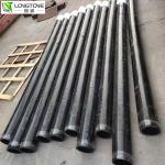 64mm Conductive Concrete Pump Parts Pipe Plaster Discharge Rubber Sand Blast