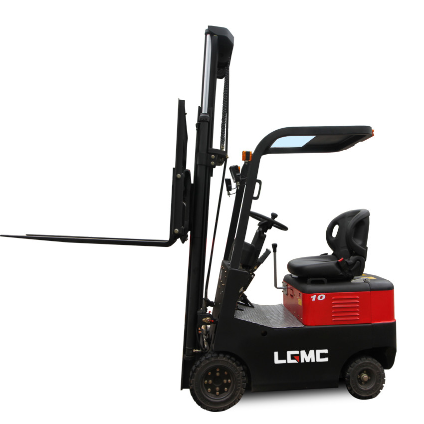 Electrical CPD10F Logistics Forklift , 1ton Four Wheel Forklift
