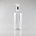 Spiral Plastic Cosmetic Tubes Round Long Neck 500ML