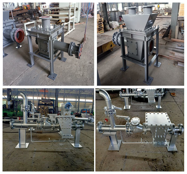 Dust Free Conveying Dilute Phase Pneumatic Conveying Jet Pump Reliable