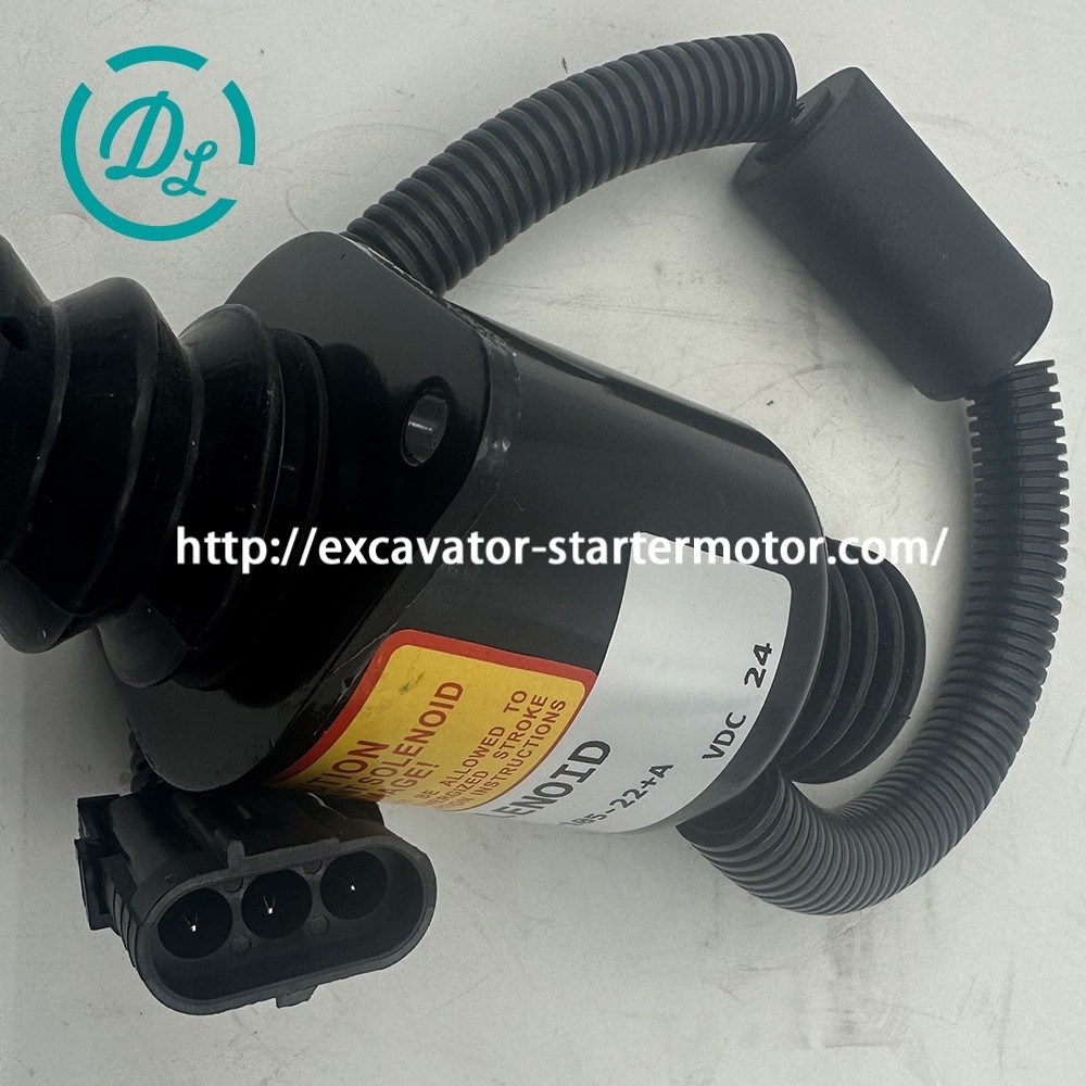 Stop Solenoid Valve C59AL-59AL213+A D59-105-22+A DC24V Shangchai D6114