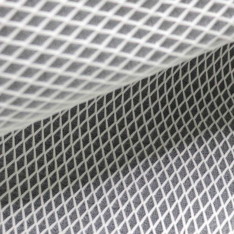 Black 2mm Spacer Mesh Fabric High Breathability Air Filter Mesh Fabric