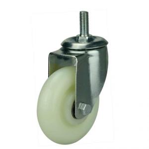 Quality 100mm Stem Mount Casters Swivel Caster Wheels Stem Castors Nylon Caster Wheels wholesale