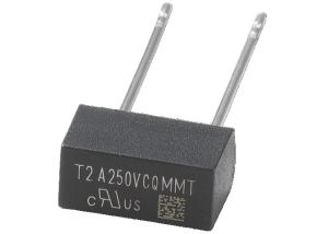 Quality Thinnest MMT Series Plastic Box Time Lag Radial Lead Micro Fuse 8.35x5x3.95mm 2A 250V 300V 400V TUV CQC KC PSE UL wholesale
