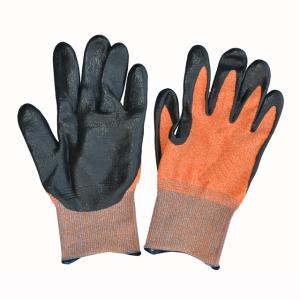 Quality Super Grip Nitrile Coated Hand Gloves Prevent Dirt And Debris From Entering wholesale