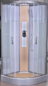 Quality 1200*900*2150mm Customize doblong Glass Shower Cabin Comfortable Shower Units, low tray wholesale