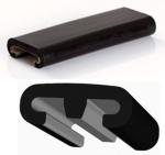Escalator handrail, black color, rubber(SBR), V type, polyester fibe sliding